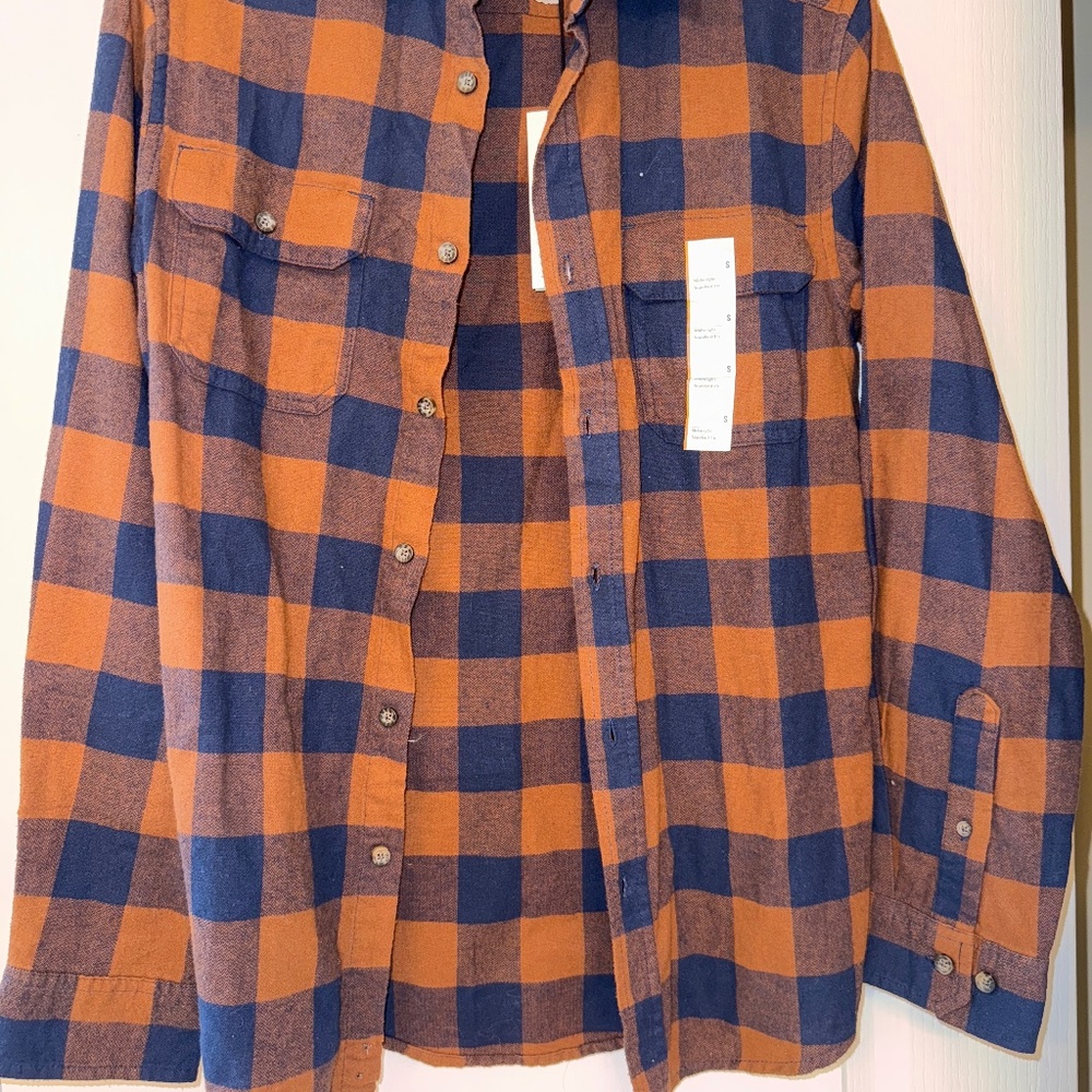 Men’s Flannel long sleeve shirt